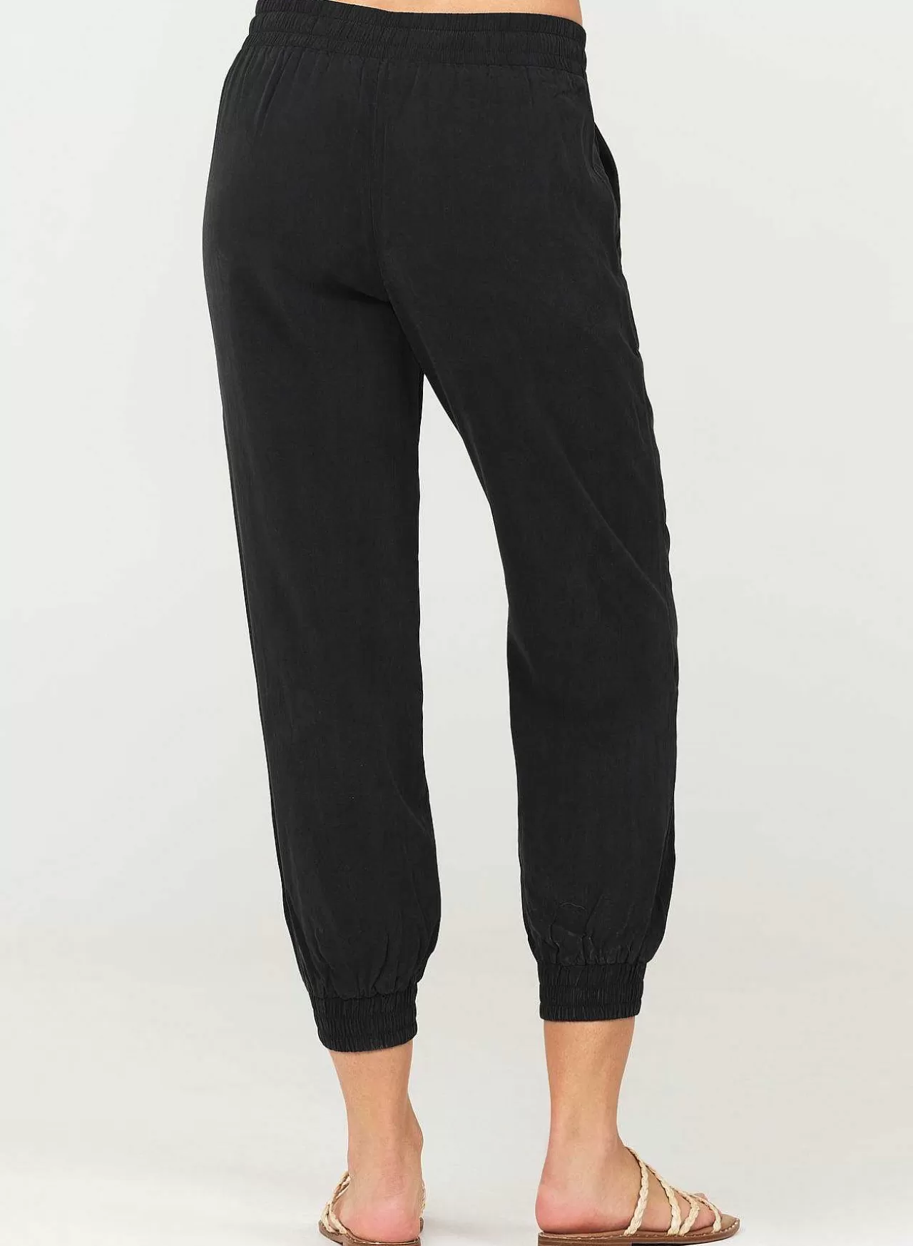 Gemakkelijke Joggingbroek Met Trekkoord - Vintage Zwart>Bella Dahl Fashion