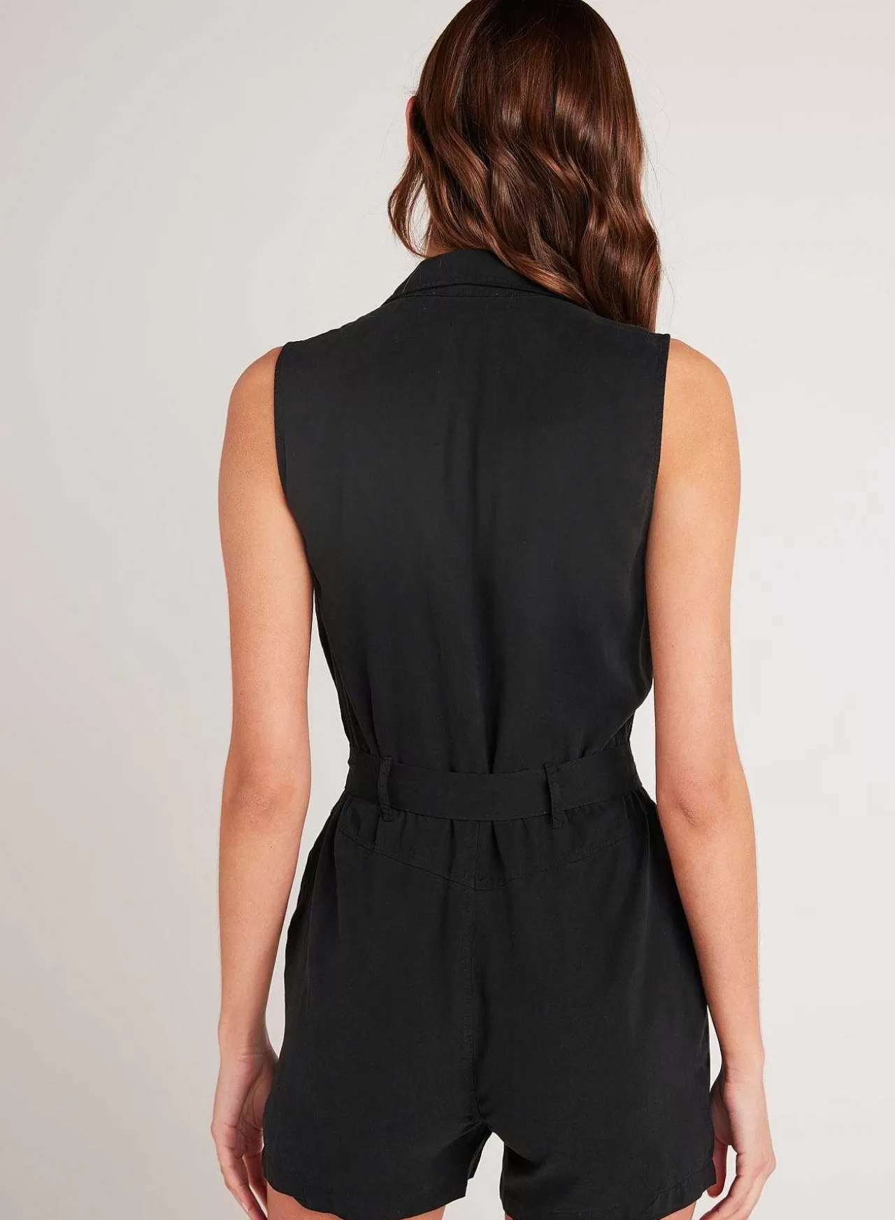 Romper Met Ritssluiting Aan De Voorkant - Vintage Zwart>Bella Dahl Online